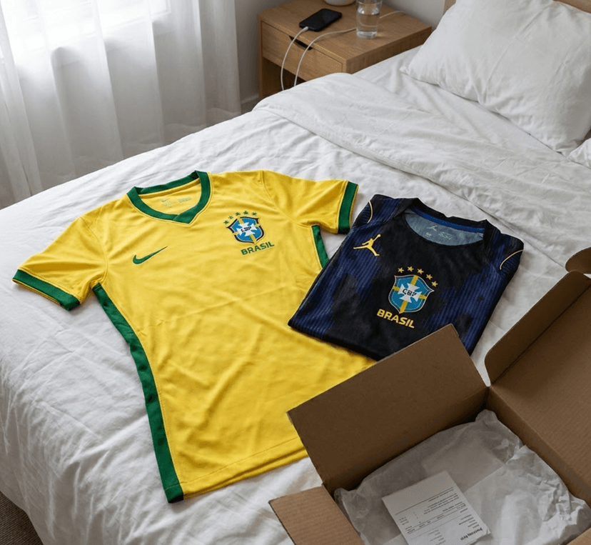 Foto enviada por Lucas M. mostrando a camisa