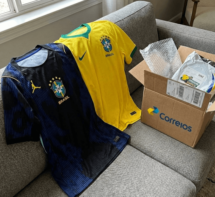 Foto enviada por Ana Paula S. mostrando a camisa